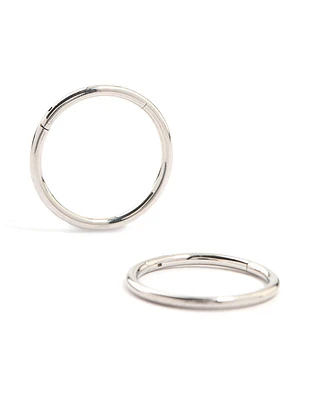 Waterproof Stainless Steel Sleeper Earrings 12 MM