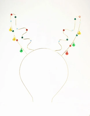 Jingle Bells Reindeer Headband