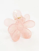 Blush Daisy Hair Claw Clip