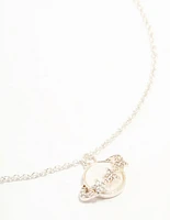 Silver Planet Necklace