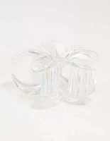 Iridescent Frangipani Hair Claw Clip