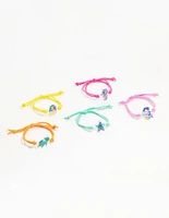 Kids Ocean Themed BFF Stretch Bracelets 5-Pack