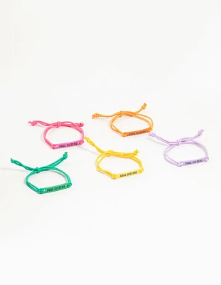 Kids Colourful Soul Sisters Bracelet 5-Pack