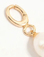 Gold Plated Freshwater Pearl Charm