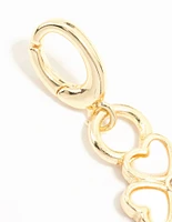 Gold Plated Opulent Shamrock Charm