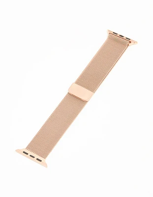 Rose Gold Mesh Strap 42/44/45 mm