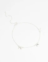 Sterling Silver Bow Bracelet