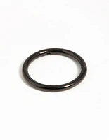 Black Coated Metal Surgical Steel Black Ear Clicker