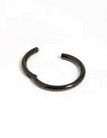 Black Coated Metal Surgical Steel Black Ear Clicker