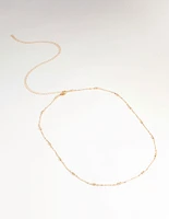 Gold Ball Fine Waist Chain