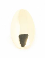 Gold Plated Large Oval Ring