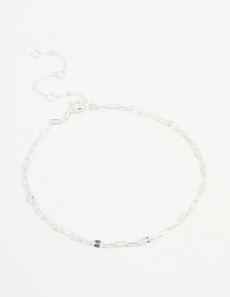 Sterling Silver Chain Link Bracelet