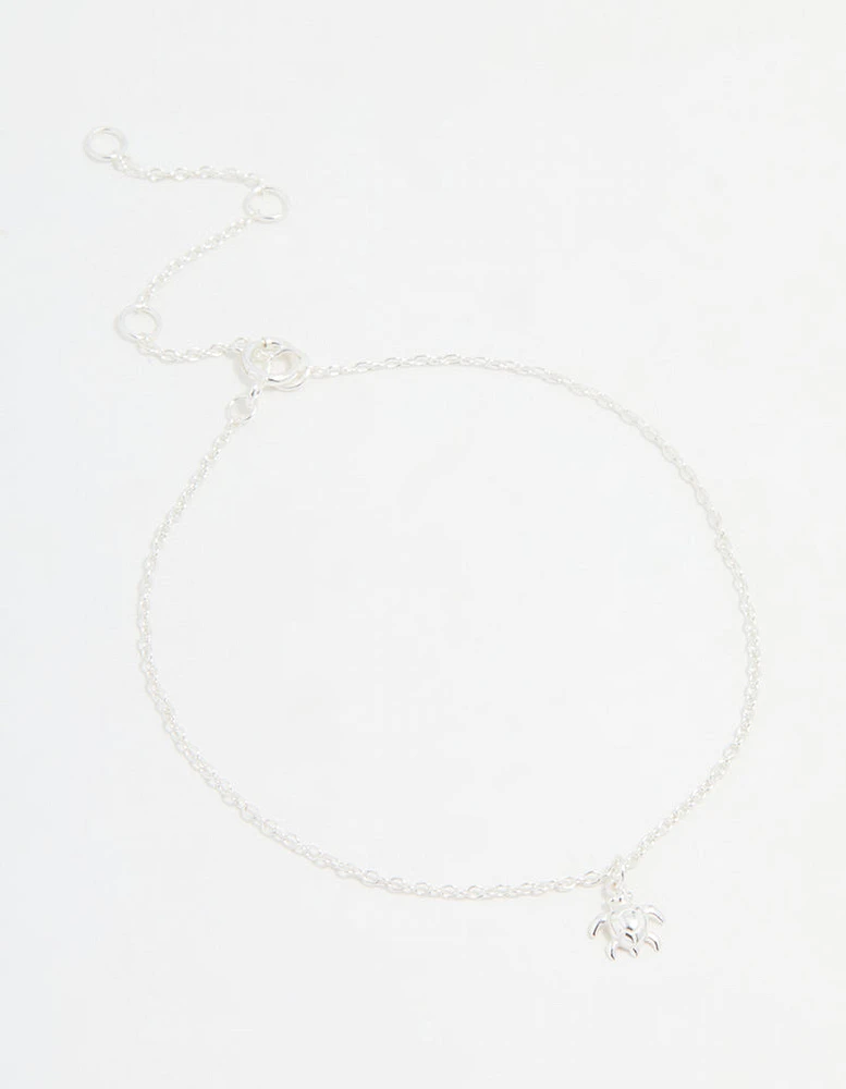Sterling Silver Turtle Bracelet