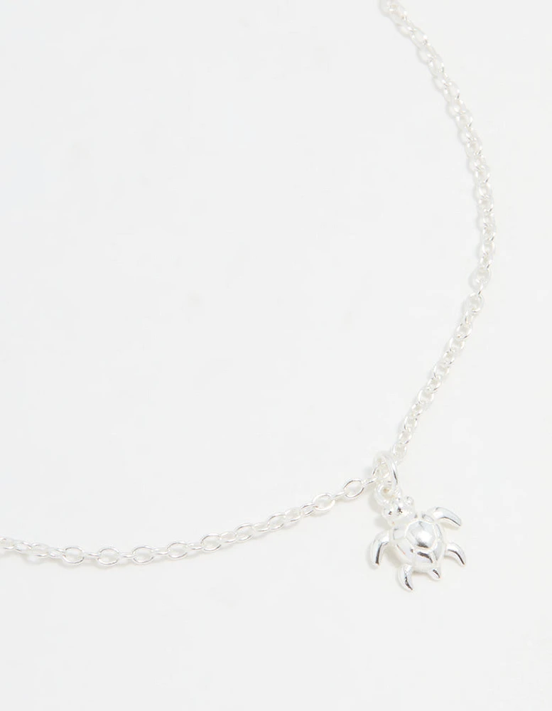 Sterling Silver Turtle Bracelet