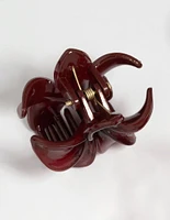 Multicoloured Mini Frangipani Claw Clips 4-Pack