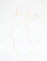 Waterproof Gold Plated Stainless Steel Pearl Waist Chain
