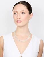 Silver Chain Large Necklace