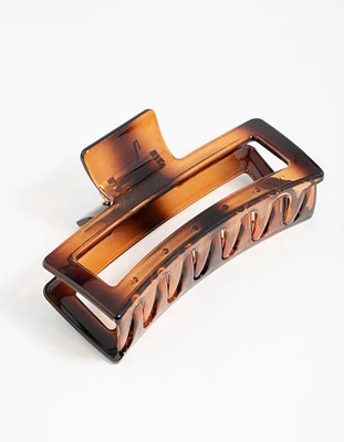 Tortoiseshell Shiny Claw Clip