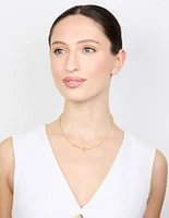 Gold Plated Dainty Chain Necklace