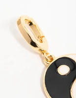 Gold Plated  Yin Yang Charm
