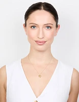 Waterproof Gold Plated Stainless Steel Bow Pendant Necklace