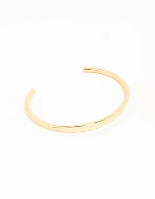 Gold Open Wrist Cuff