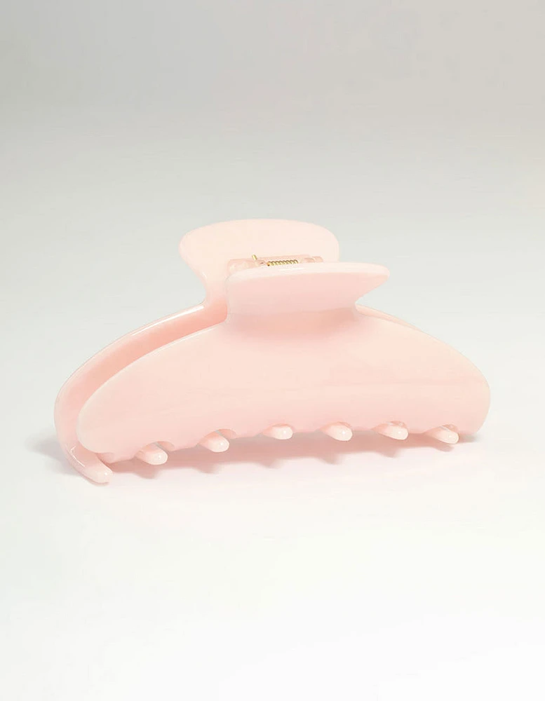Pink Hair Claw Clip