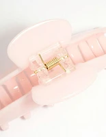 Pink Hair Claw Clip