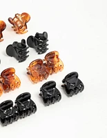 Neutral Mini Claw Clips 24-Pack