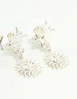 Silver Star & Moon Clip-On Earrings 4-Pack