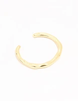 Gold Plated Organic Wrist Cuff