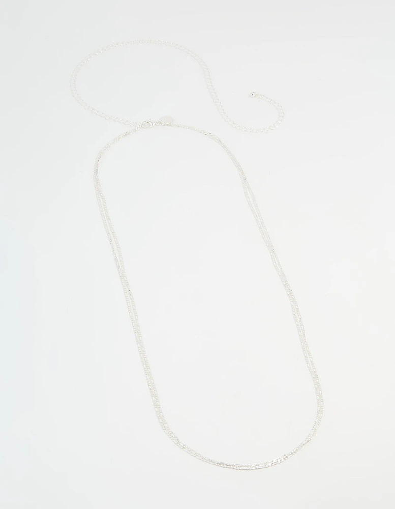 Silver Layered Waist Chain