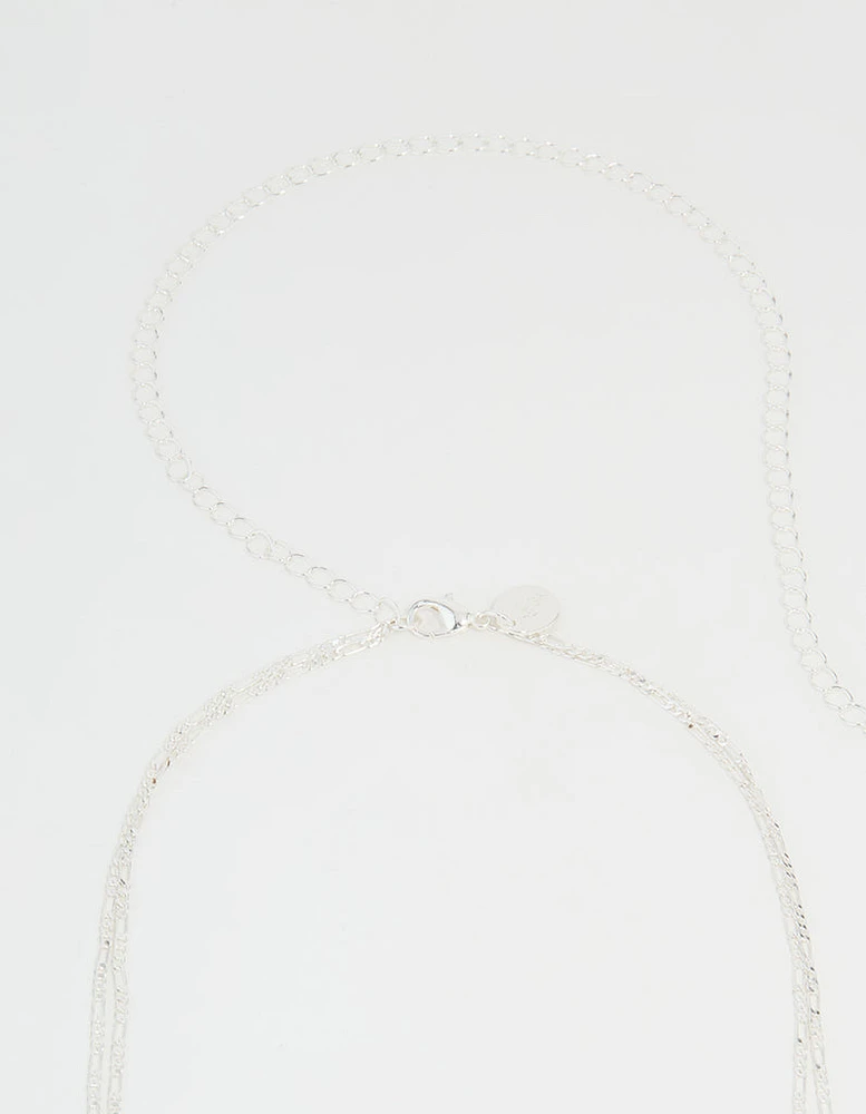 Silver Layered Waist Chain