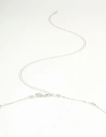 Silver Ball Fine Waist Chain