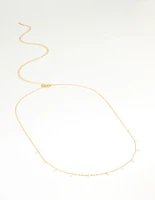 Waterproof Gold Plated Stainless Steel Cubic Zirconia Waist Chain