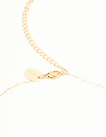 Waterproof Gold Plated Stainless Steel Clear Semiprecious Stone Waist Chain