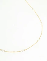 Gold Plated Freshwater Pearl Waist Chain