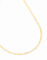 Gold Plated Plain Chain Waist Chain