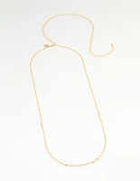 Gold Plated Diamante Waist Chain
