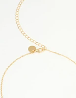Gold Plated Semi Precious Stone Waist Chain