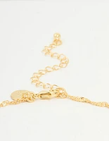 Gold Plated Heart Locket Necklace
