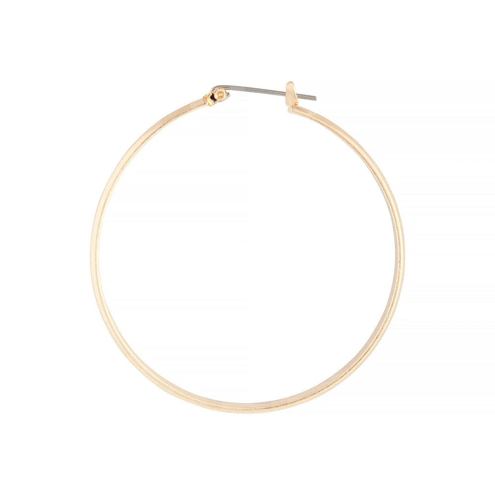 Gold 3 Style Hoop Earring Pack