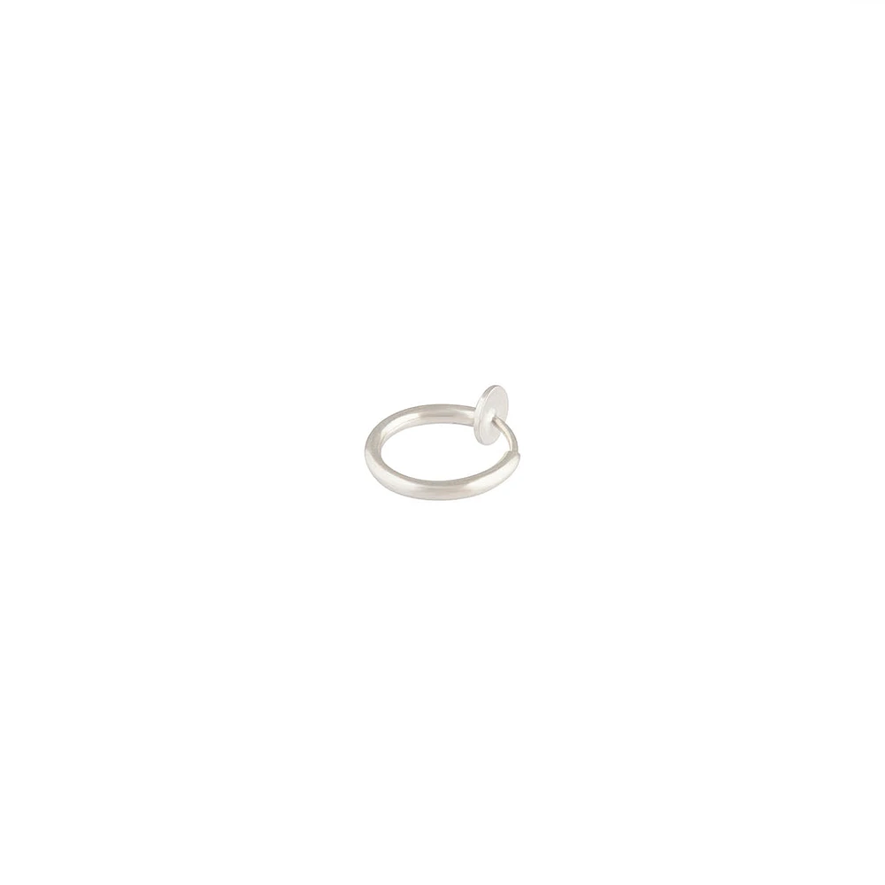 Silver Faux Body Ring