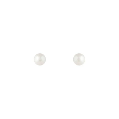 4mm Pearl Stud Earrings