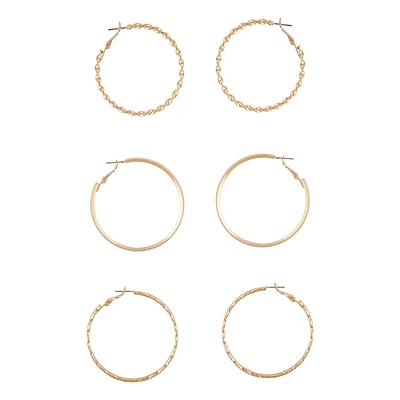 Gold Ultimate Hoop Earring Pack