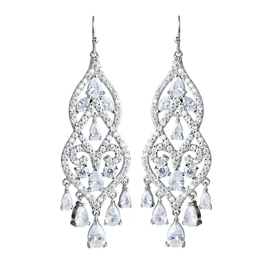 Statement Vintage Chandelier Earrings