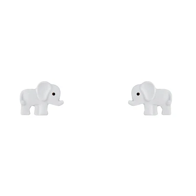 Mini Elephant Stud Earrings