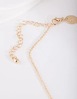 Mother & Daughter Gold Necklace Set