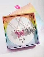 Kids BFF Unicorn Necklace Set