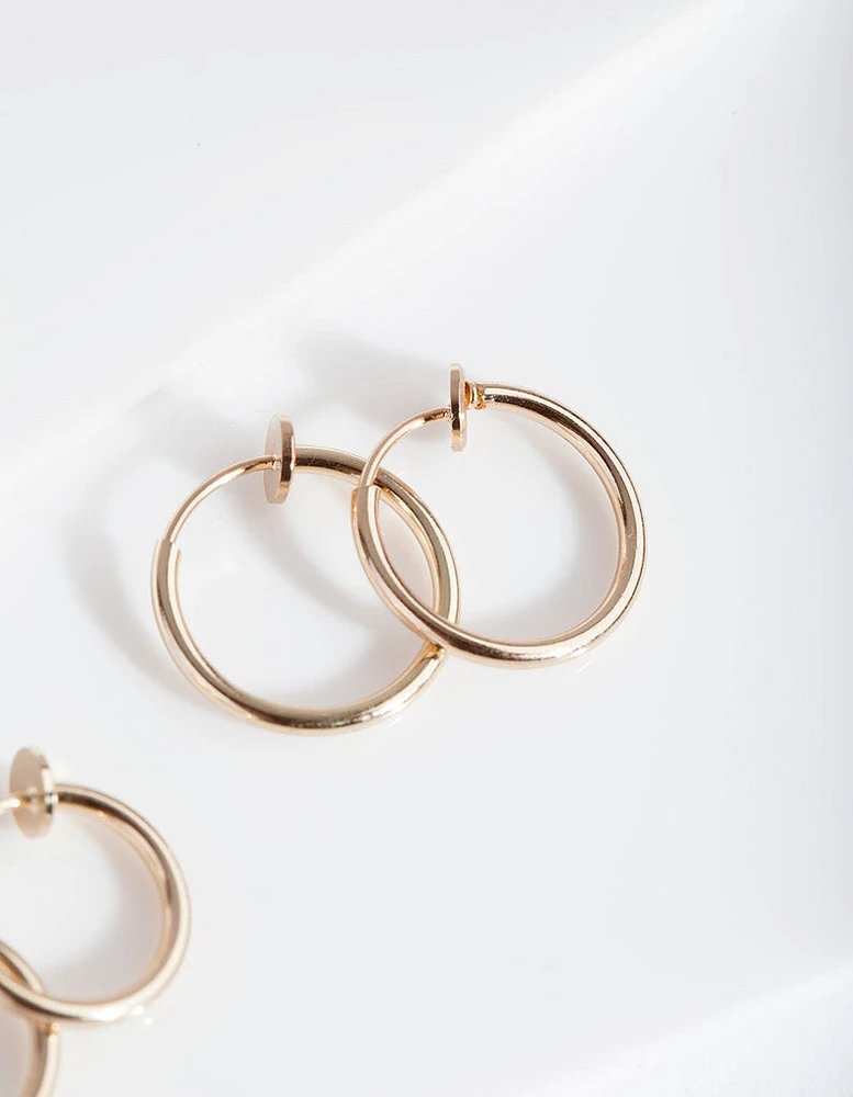 Gold Faux Body Rings 7-Pack